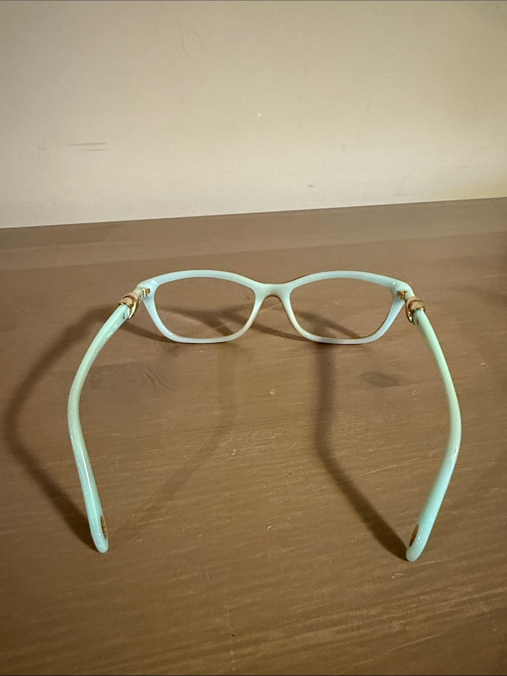 Tiffany and Co. Eye Glasses with Gold Toned X Detail - Picture 3 of 11